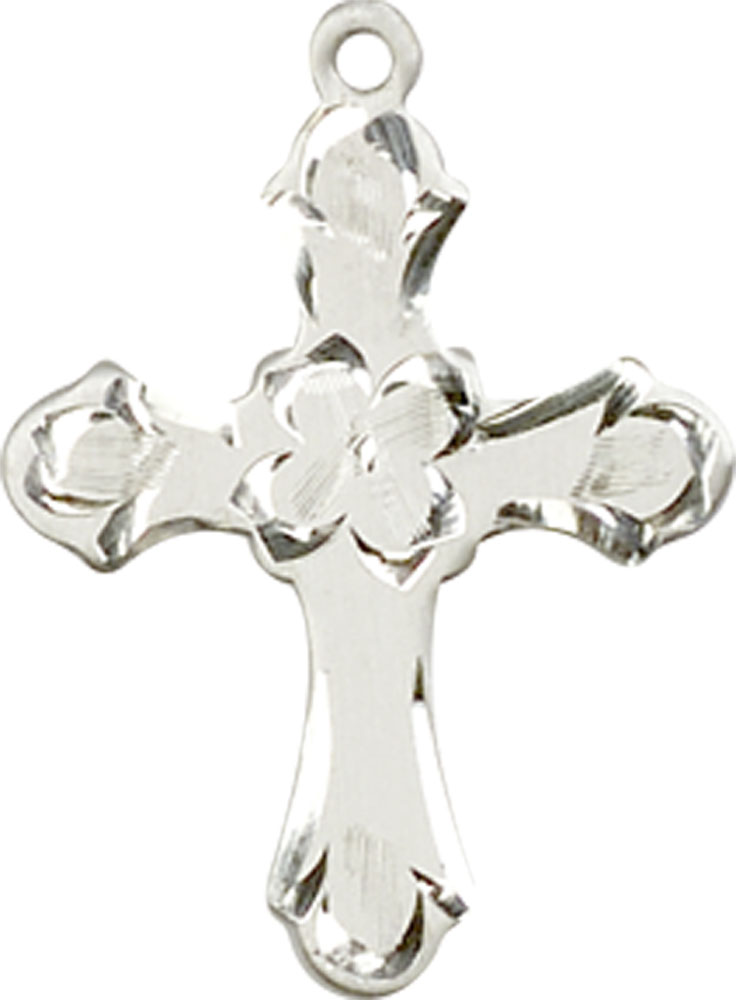 Sterling Silver Cross Medal
