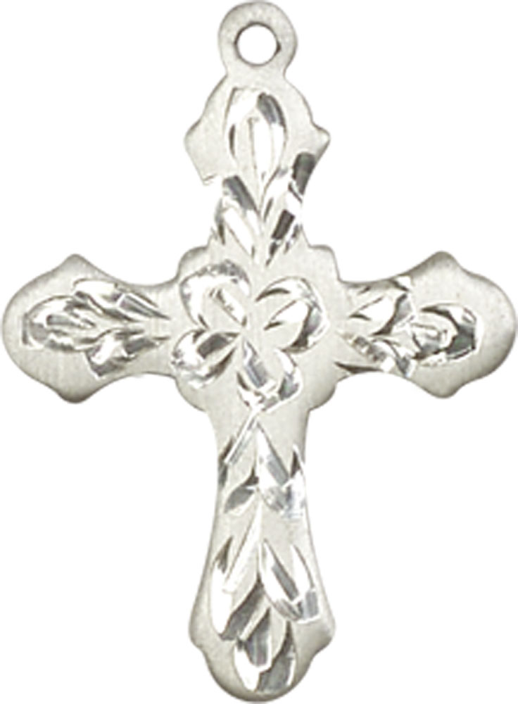 Sterling Silver Cross Medal