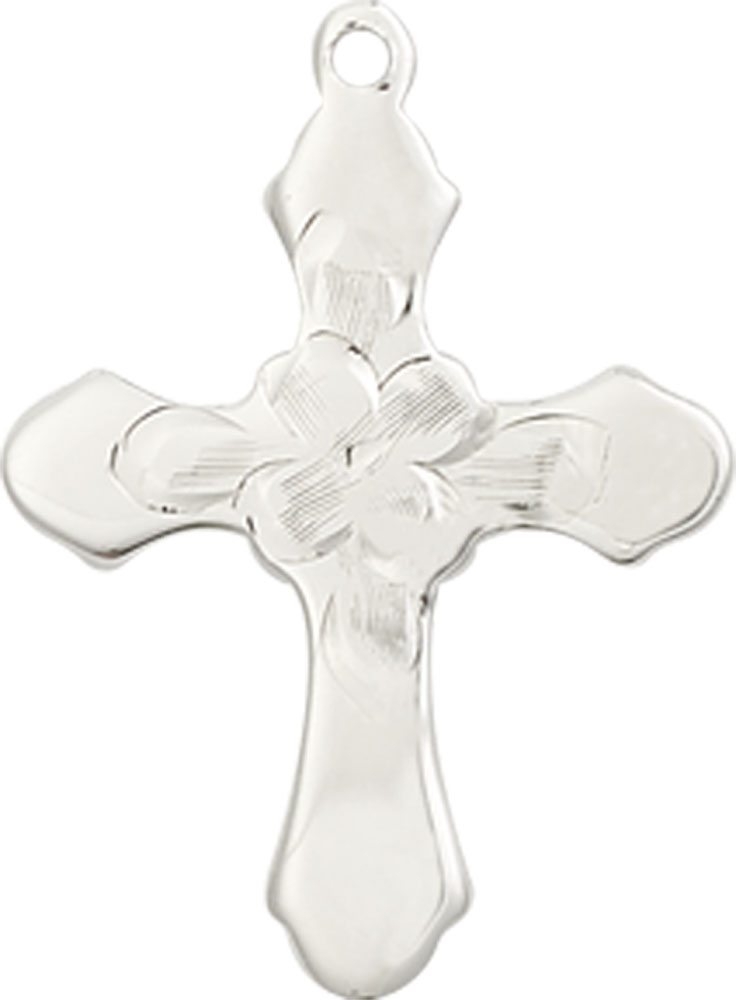 Sterling Silver Cross Medal