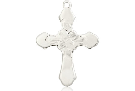 Sterling Silver Cross Medal