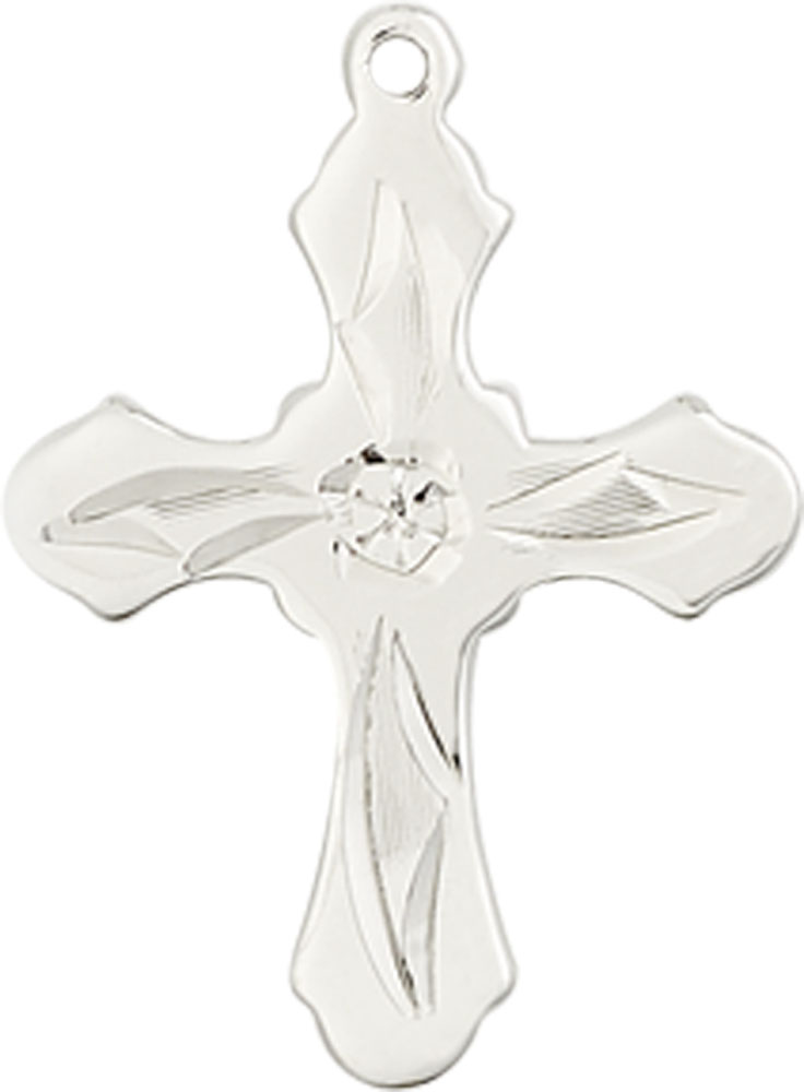 Sterling Silver Cross Medal