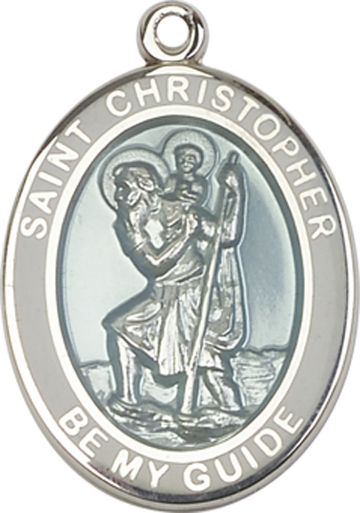 Sterling Silver Saint Christopher Medal