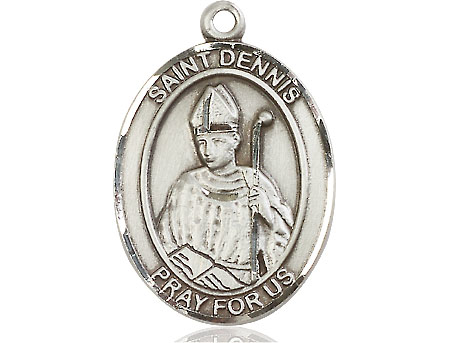 Sterling Silver Saint Dennis Medal