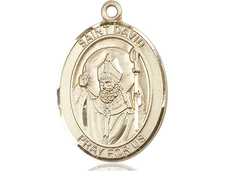 14kt Gold Filled Saint David of Wales Medal