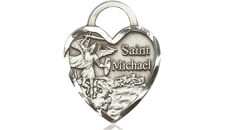 Sterling Silver Saint Michael the Archangel Medal