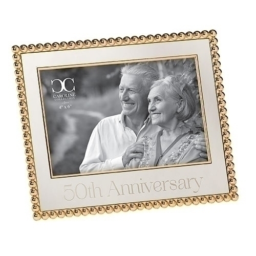 6&quot;H 50 Gold Reflective Frame - 4X6