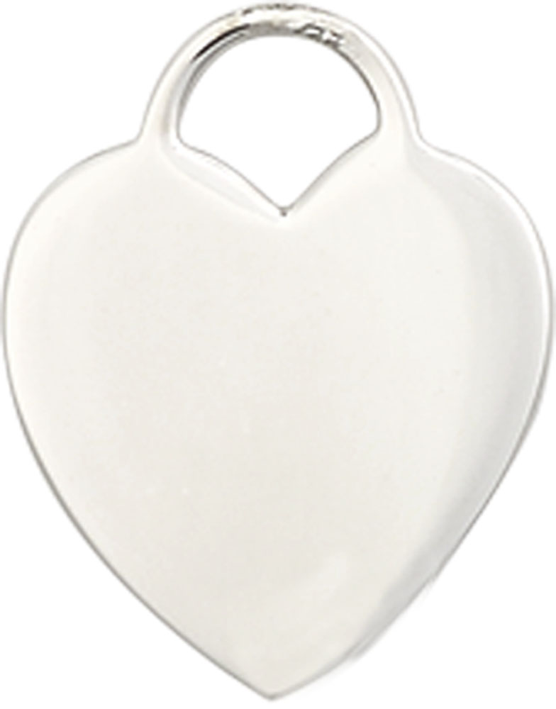 Sterling Silver Heart Medal
