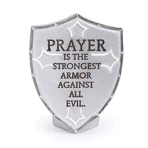 3.5&quot;H Armor Of God Keepsake - In 24 Pc Displayer