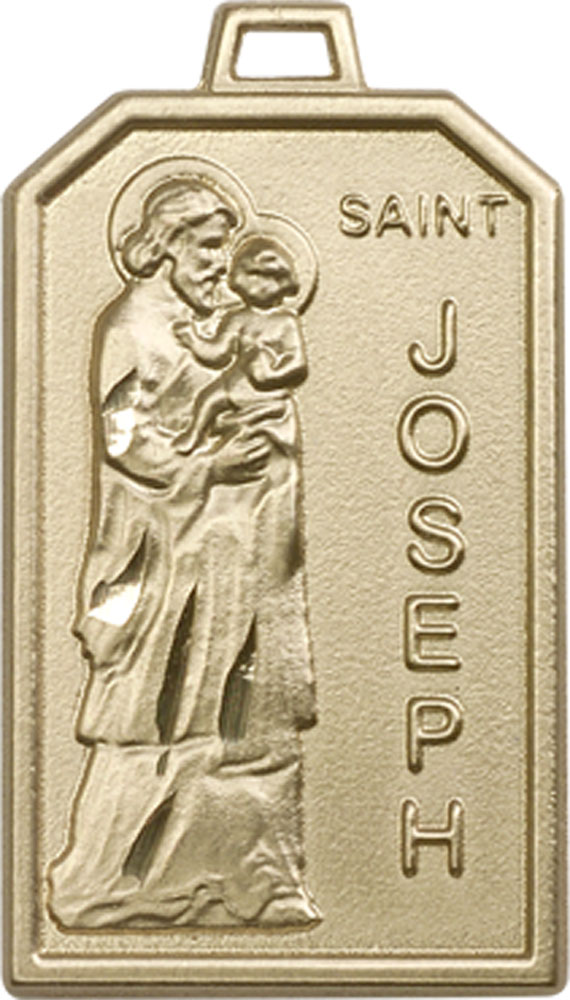 14kt Gold Filled Saint Jospeh Medal