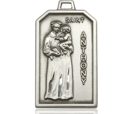 Sterling Silver Saint Anthony Medal