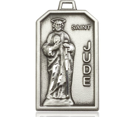 Sterling Silver Saint Jude Medal