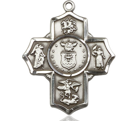 Sterling Silver 5-Way Air Force Medal
