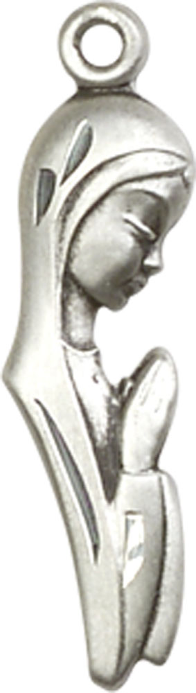 Sterling Silver Madonna Medal