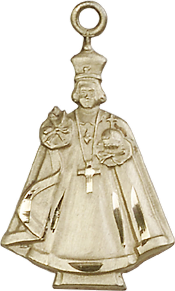 14kt Gold Filled Infant Figure Medal