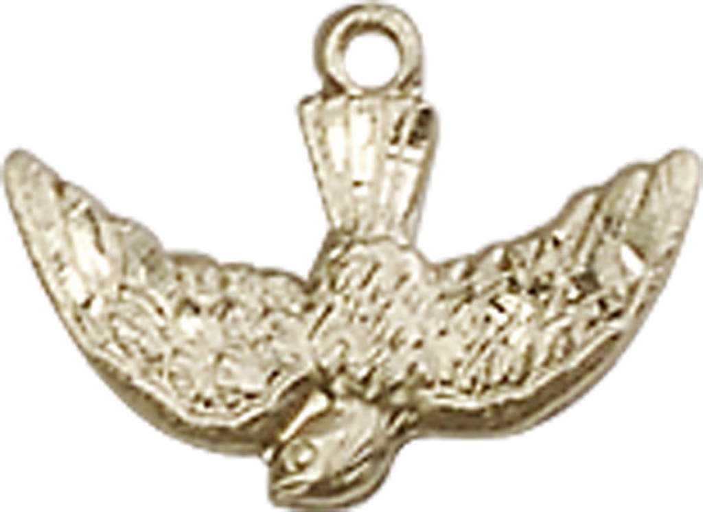 14kt Gold Filled Holy Spirit Medal