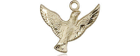 14kt Gold Filled Holy Spirit Medal