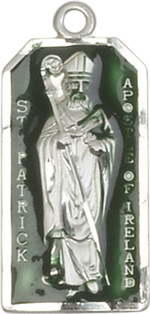 Sterling Silver Saint Patrick Medal
