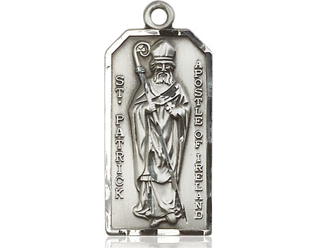 Sterling Silver Saint Patrick Medal