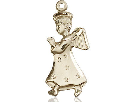 14kt Gold Filled Angel Medal