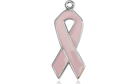 Sterling Silver Cancer Awareness Medal