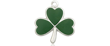 Sterling Silver Shamrock Medal