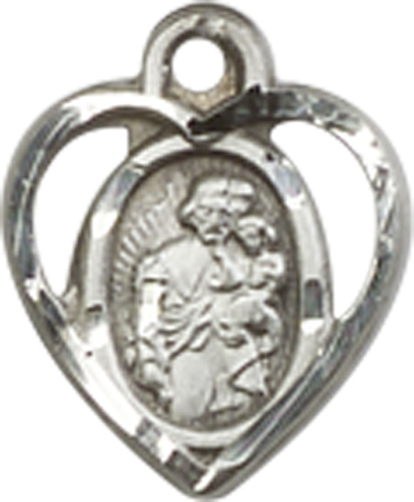 Sterling Silver Saint Joseph Medal
