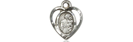 Sterling Silver Saint Joseph Medal