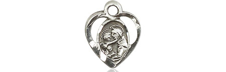 Sterling Silver Saint Anthony of Padua Medal