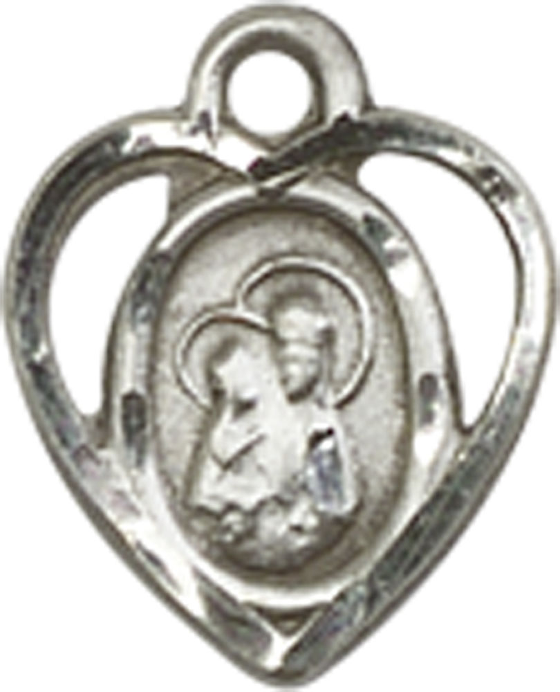Sterling Silver Our Lady of Perpetual Health Medal