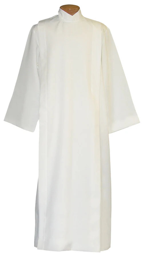 Washable Monks Alb Buttons