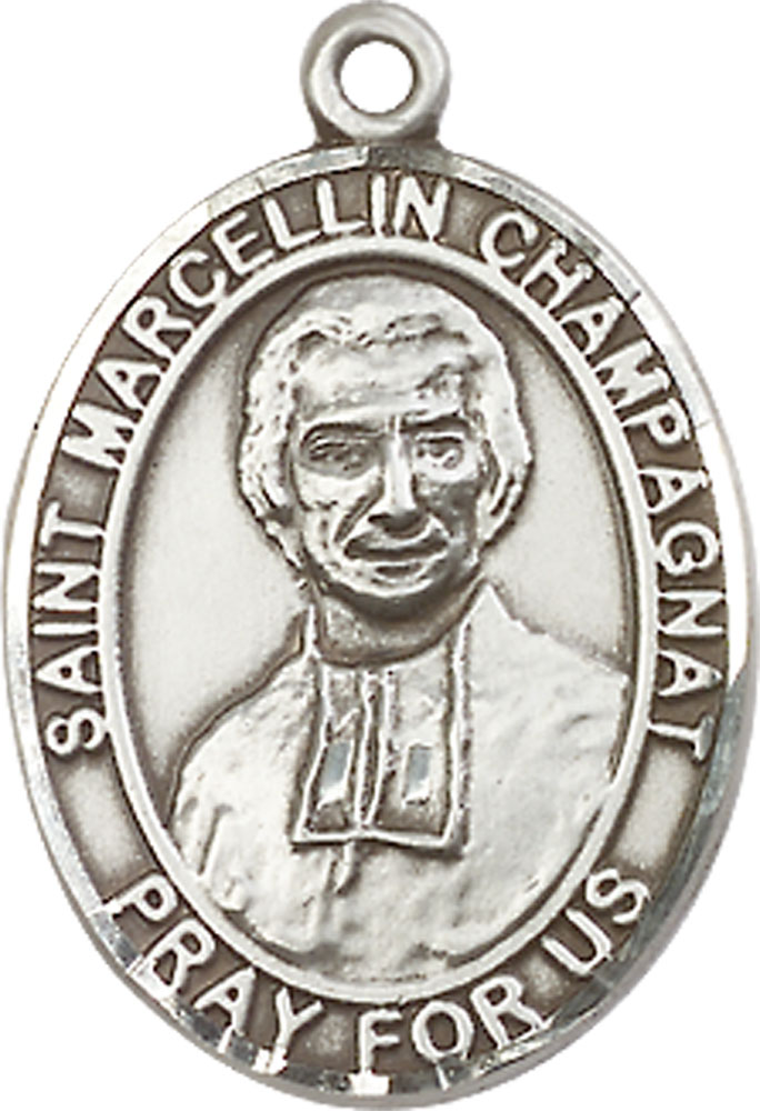 Sterling Silver Saint Marcellin Champagnat Medal