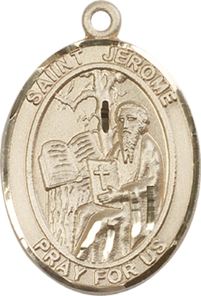 14kt Gold Filled Saint Jerome Medal