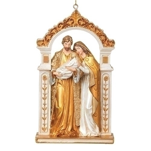 5&quot;H Holy Family Ornament In - Arch - Christmas