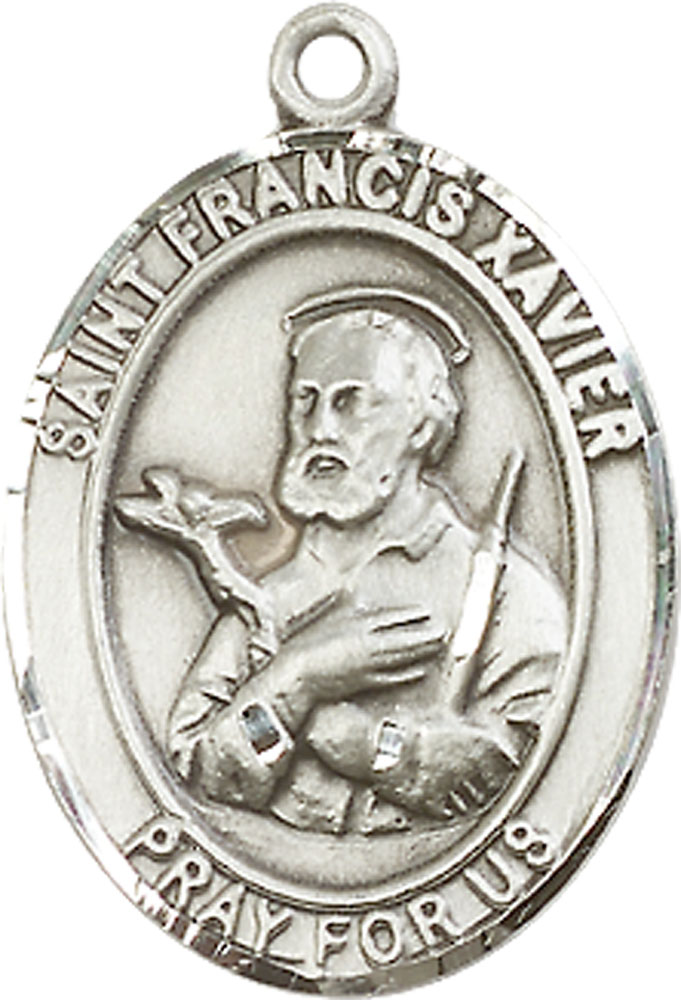 Sterling Silver Saint Francis Xavier Medal