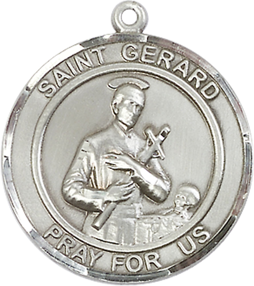 Sterling Silver Saint Gerard Medal
