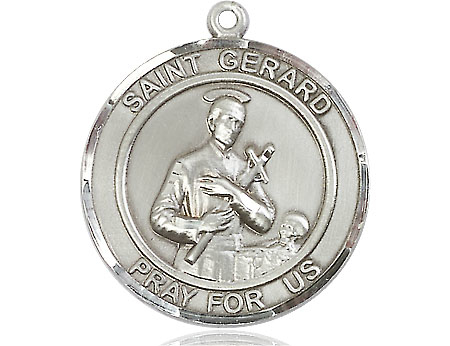 Sterling Silver Saint Gerard Medal