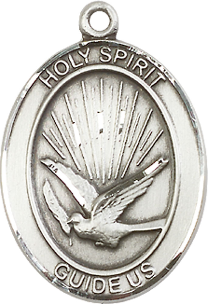 Sterling Silver Holy Spirit Medal