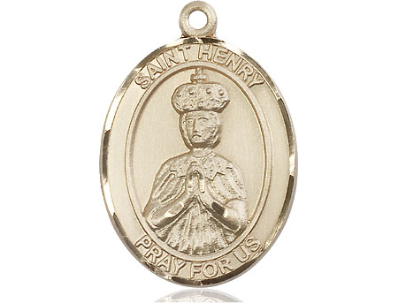 14kt Gold Filled Saint Henry II Medal