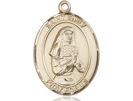 14kt Gold Filled Saint Emily de Vialar Medal