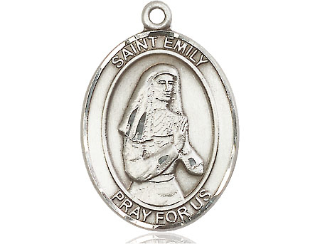 Sterling Silver Saint Emily de Vialar Medal
