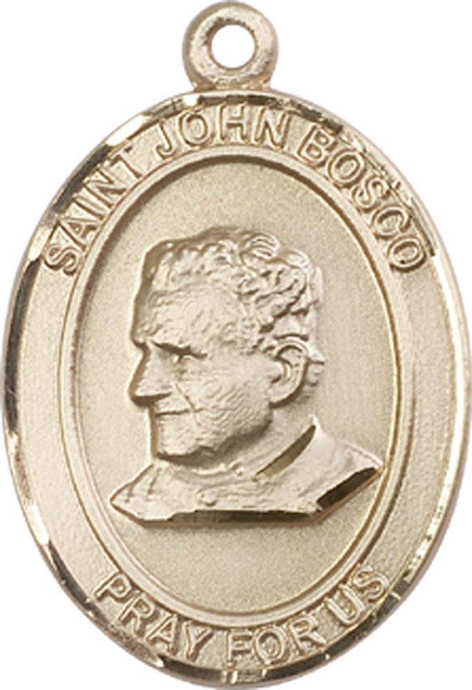 14kt Gold Filled Saint John Bosco Medal