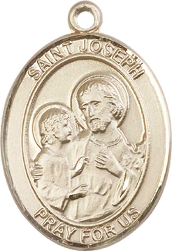 14kt Gold Filled Saint Joseph Medal