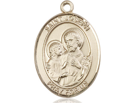 14kt Gold Filled Saint Joseph Medal