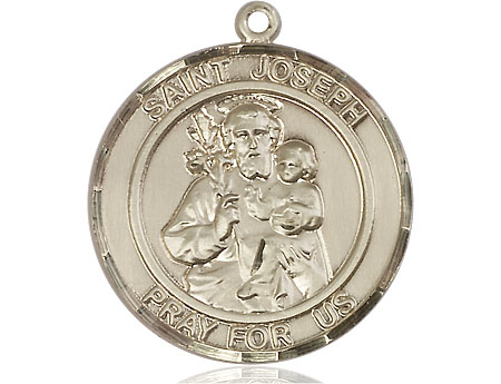14kt Gold Filled Saint Joseph Medal