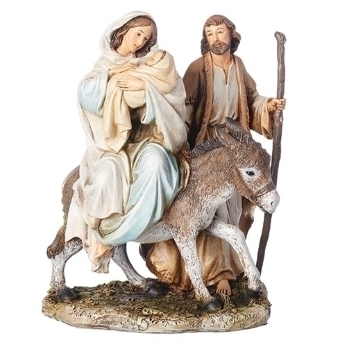 8.25"H Flight Into Egypt - Figure; Renaissance Collection - Christmas