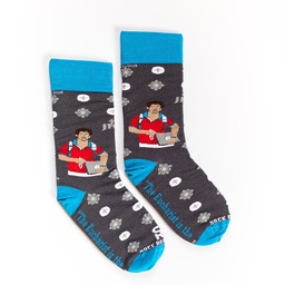 [SR0807] Bl. Carlo Acutis Eucharist Adult Socks