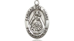 [3991SS] Sterling Silver Caridad del Cobre Medal