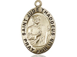 [4023GF] 14kt Gold Filled Saint Jude Medal