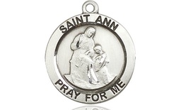[4050SS] Sterling Silver Saint Ann Medal