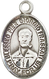 [9278SS] Sterling Silver Blessed Pier Giorgio Frassati Medal